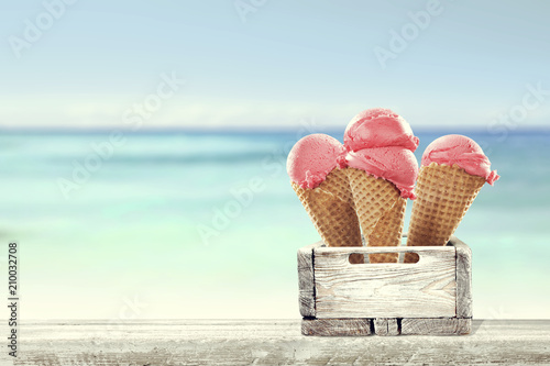 summer time and fresh icecream  © magdal3na