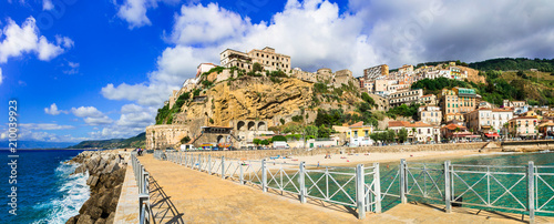 Pizzo Calabro - beautiful coastal town in Calabria with great beach. Italy photo