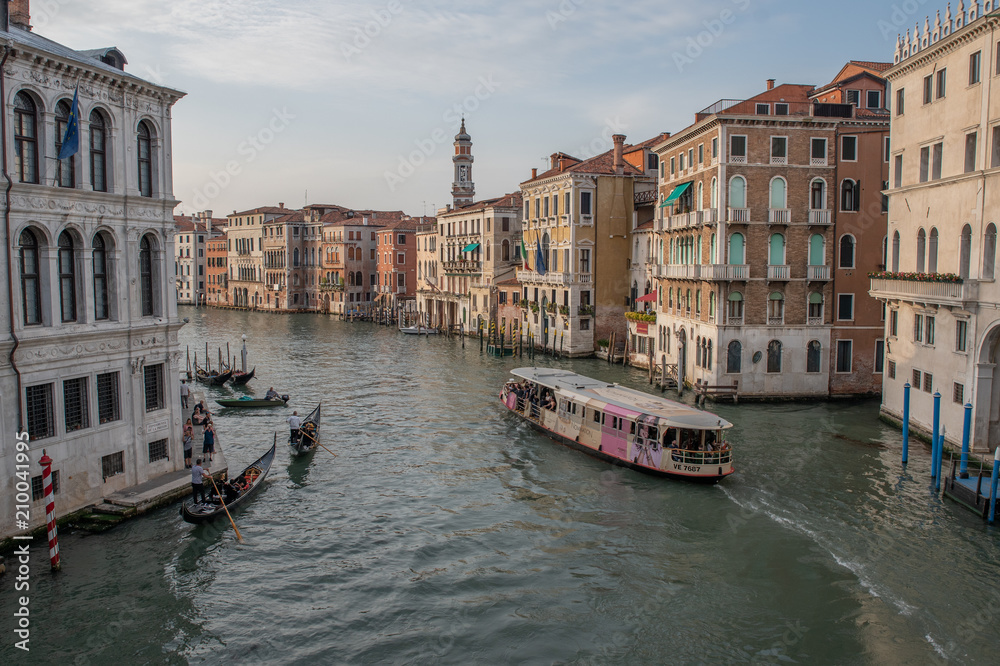 Obraz premium Streets and canals, Venice Italy