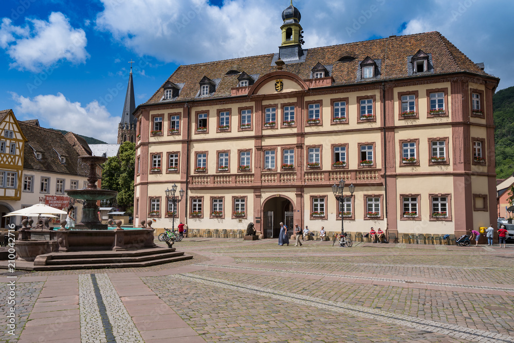 Obraz premium Neustadt Weinstraße - Marktplatz