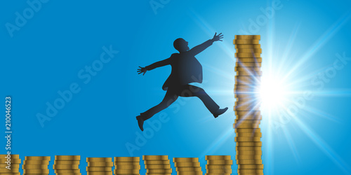 business - gagner de l’argent - concept - motivation - réussite - succès - richesse - riche