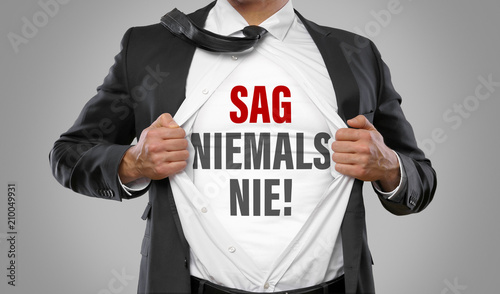 Sag niemals nie!