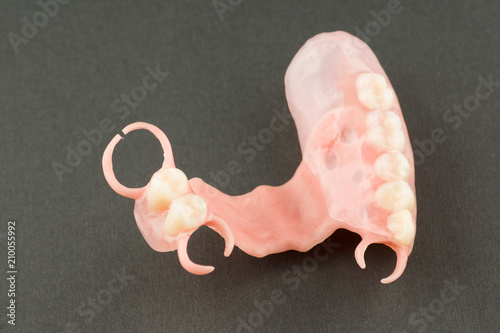 large image of a modern denture photo