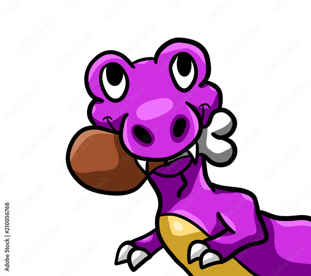 Obraz premium Hungry T Rex