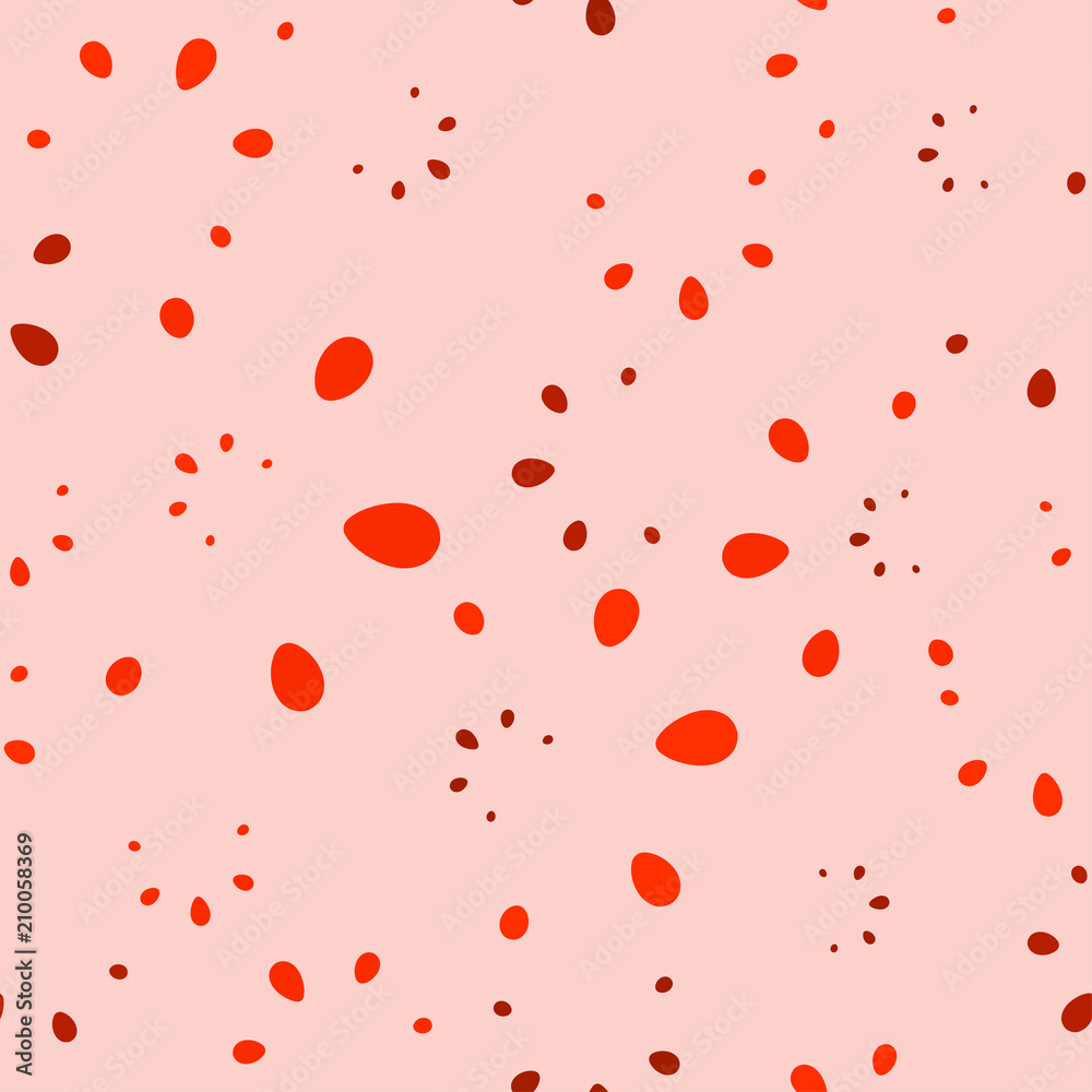 Vector abstract stern pattern with imitation petals in red shade Vector abstract stern pattern with imitation petals in red shade