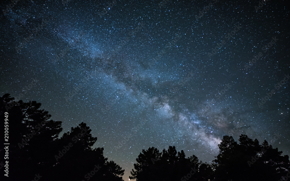 Milky Way in Albarraci{on Milky Way in Albarraci{on