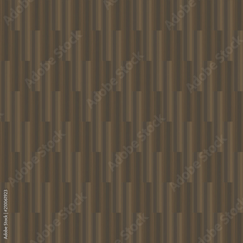 Brown floor coverings from wood laminate flooring linoleum work table logs boards vertical stripes vector seamless dark pattern.