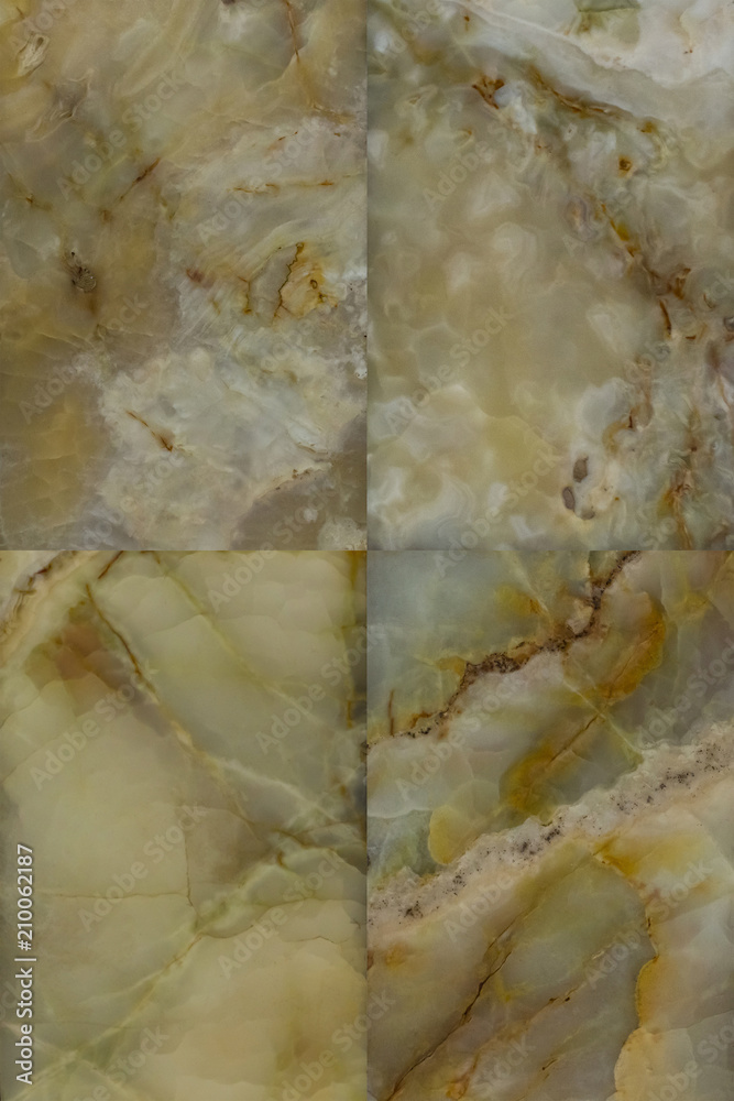 Fototapeta premium The onyx texture background. Facing stone.