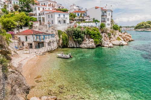 Skiathos old harbour.