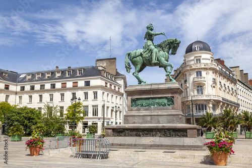 Statue Jeanne d´Arc in Orleans