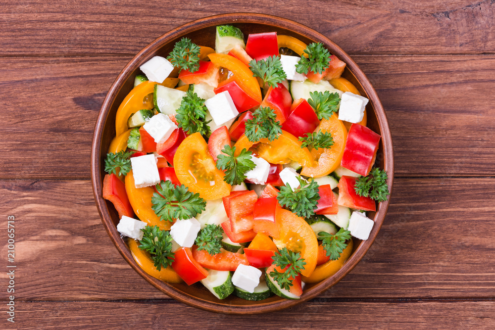 Traditional greek salad