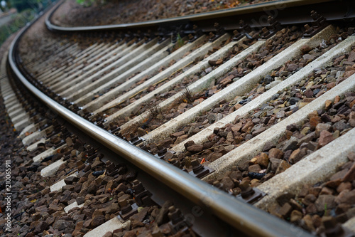 Binari del treno photo