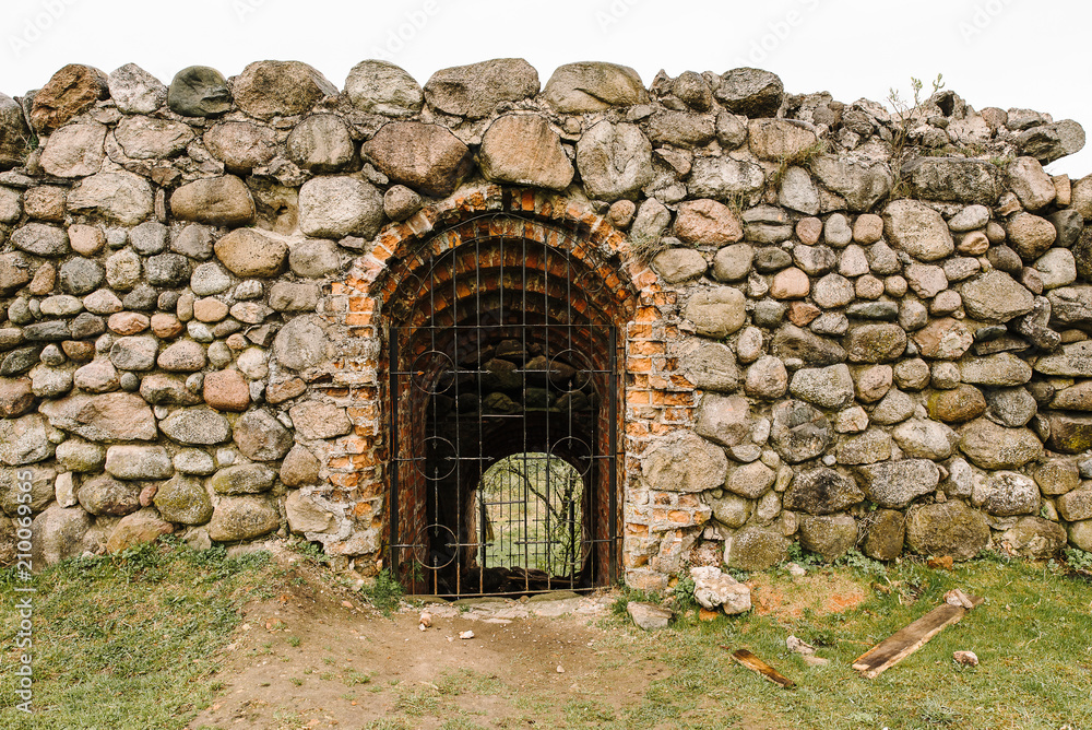 old stone wall