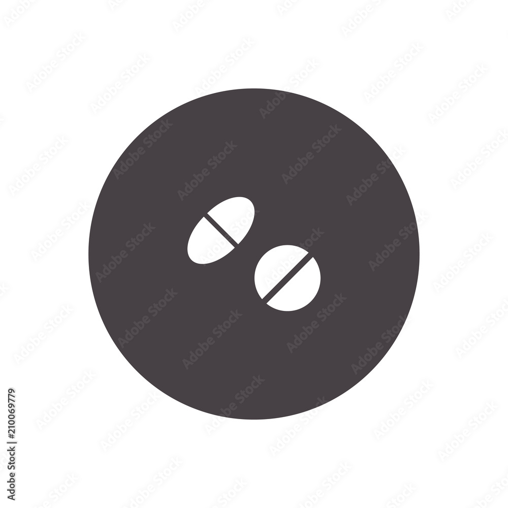 pill vector icon illustration pill vector icon illustration