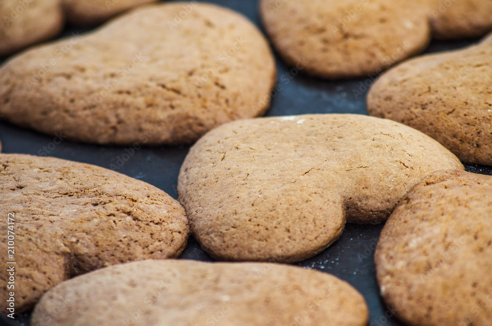 Heart shaped cookies Heart shaped cookies