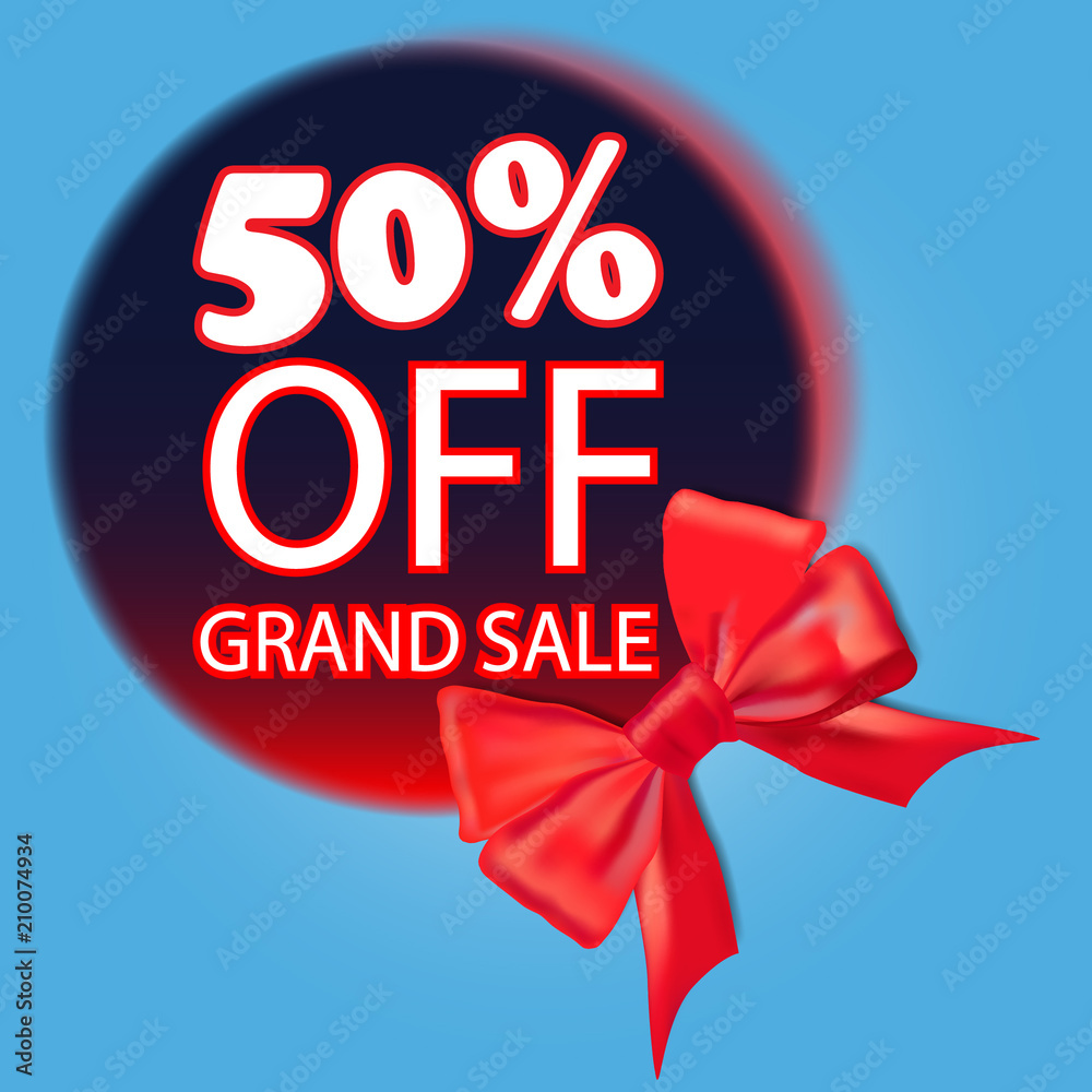 Fototapeta premium big summer sale illustration jpg