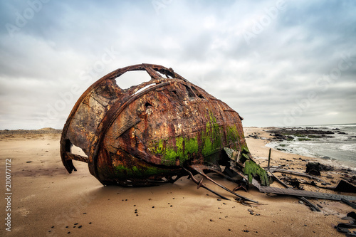 Foto Ship Wreck along the Skeleton Coast in Western Namibia taken in January 2018