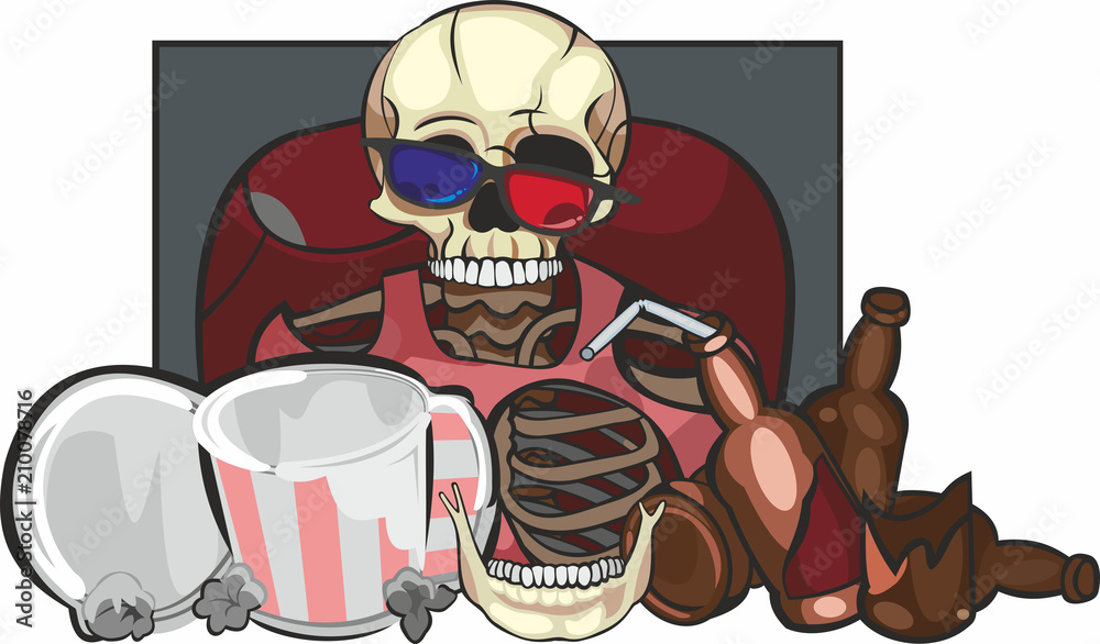 Naklejka premium the last movigoer