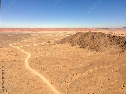 Desert Sand Dunes in Southern Namibia taken in January 2018