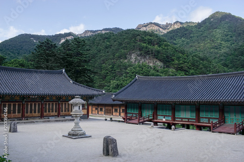 Temple coréen à Sokcho en Corée du Sud