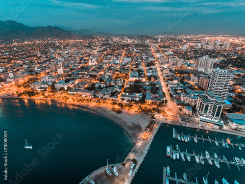 Ciudad de Santa Marta, Colombia photo