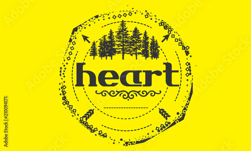 heart logo icon vector