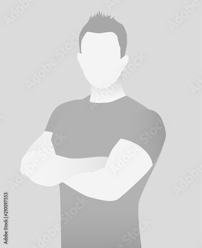 Default placeholder fitness trainer in a T-shirt.