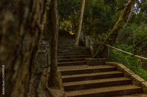 Escadas de pedras