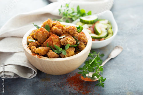 Фотография Spicy chicken nuggets