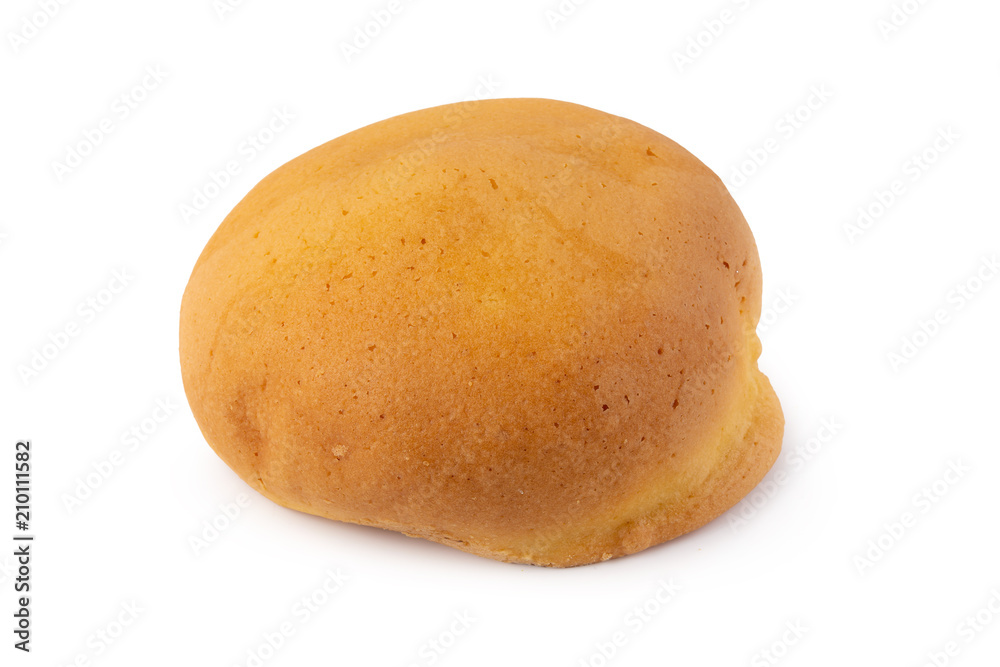 baked bread isolated on a white background baked bread isolated on a white background