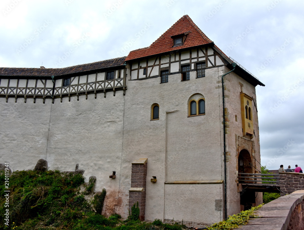 die Wartburg bei Eisenach in Thüringen