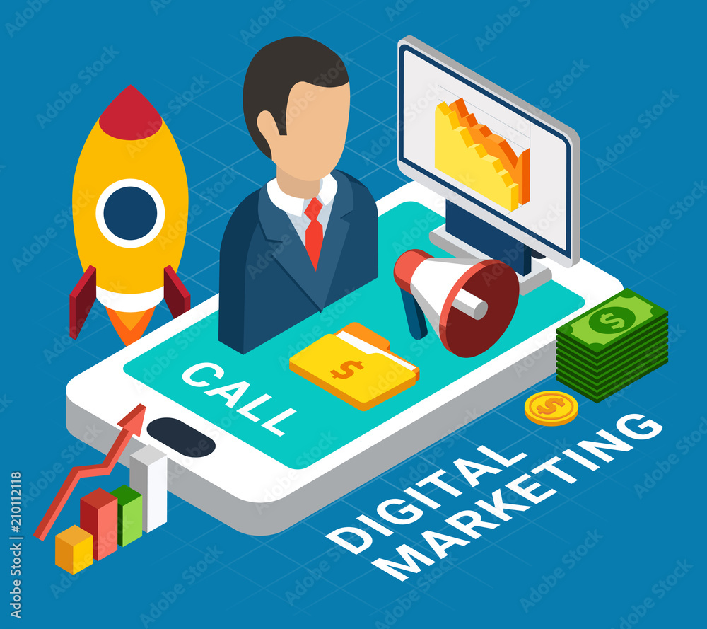 Digital Marketing Concept Digital Marketing Concept
