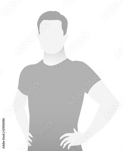 Default placeholder fitness trainer in a T-shirt.