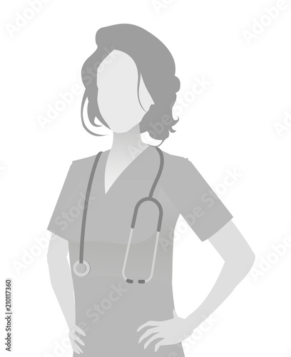 Default placeholder doctor half-length portrait