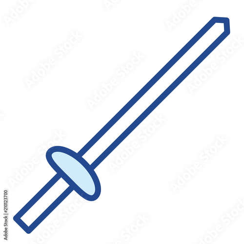 Lanze / Speer vector Icon Illustration