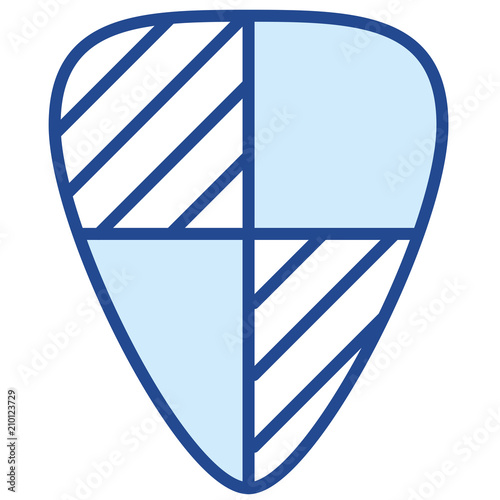 Schutzschid Vector Icon Illustration