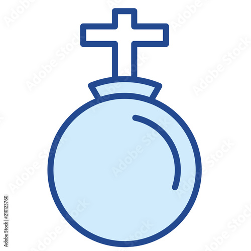 Reichsapfel Vector Icon Illustration