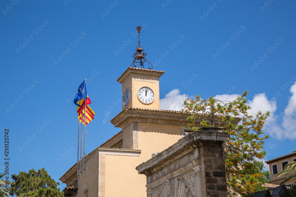 Obraz premium Old Building in the old town of Palma Majorca