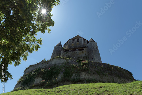 Provin medieval village in Île de France photo