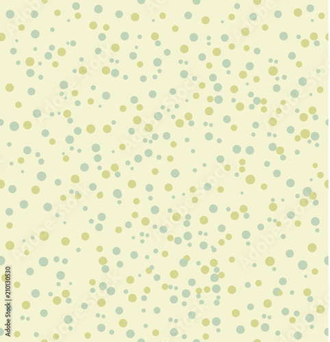 Retro green Polka dot Background Pattern