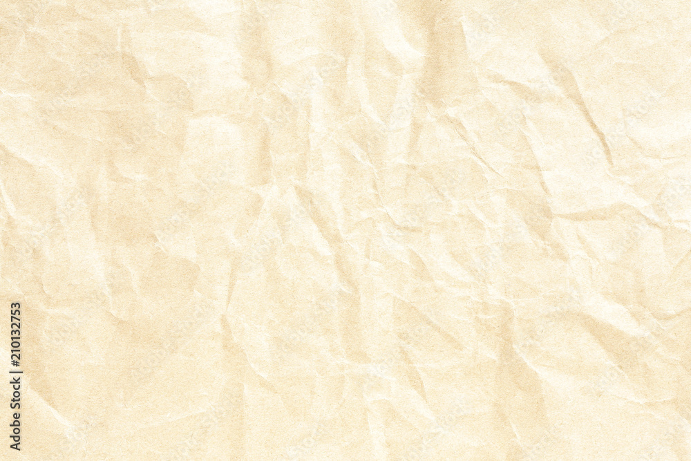 Old Crumpled brown paper texture Old Crumpled brown paper texture