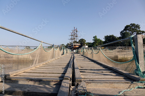 The farm for breeding fish.fish farming, agriculture photo