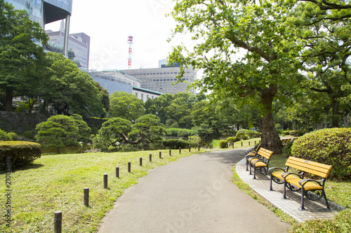 Fototapeta Naklejka Na Ścianę i Meble -  Landscape in Hibiya park
