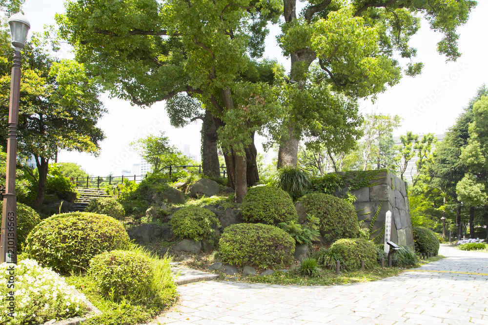 Hibiya-Mitsuke gate in Hibiya park