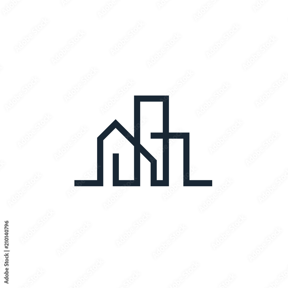 House Logo Abstract Real Estate House Logo Abstract Real Estate