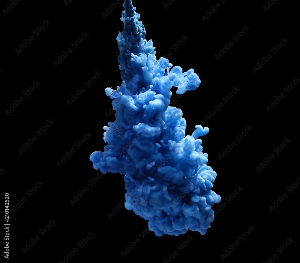 Abstract splash of paint on dark background Abstract splash of paint on dark background