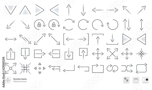 Arrows icons