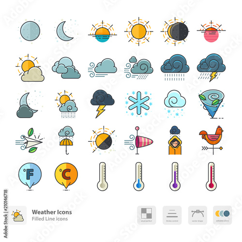 Weather icons