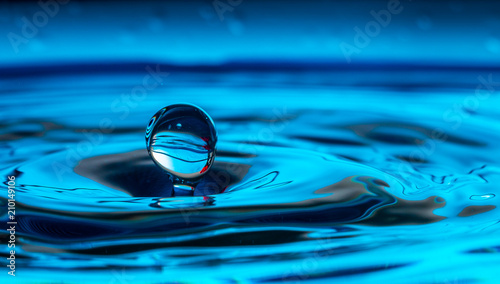 water drop splash
