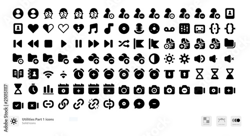 Utilities icons